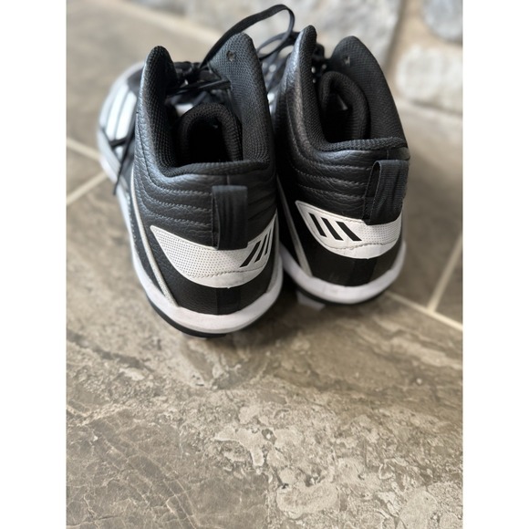 Adidas Icon 6 Bounce Black-White Men's Footwear Baseball Cleats FX2468 Size 13 - Picture 5 of 16